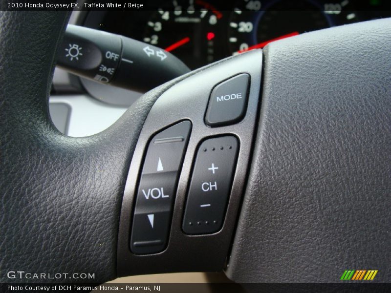 Taffeta White / Beige 2010 Honda Odyssey EX