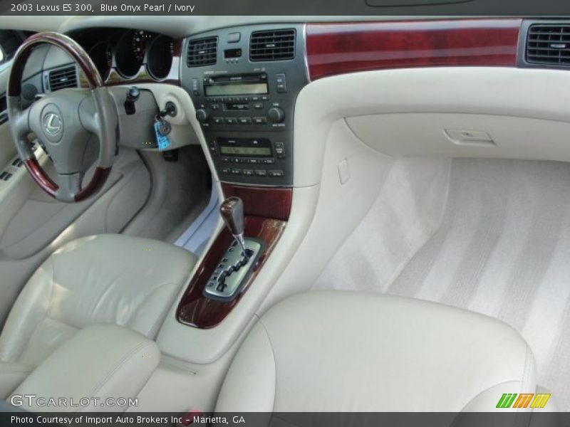 Blue Onyx Pearl / Ivory 2003 Lexus ES 300