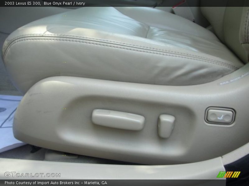 Blue Onyx Pearl / Ivory 2003 Lexus ES 300