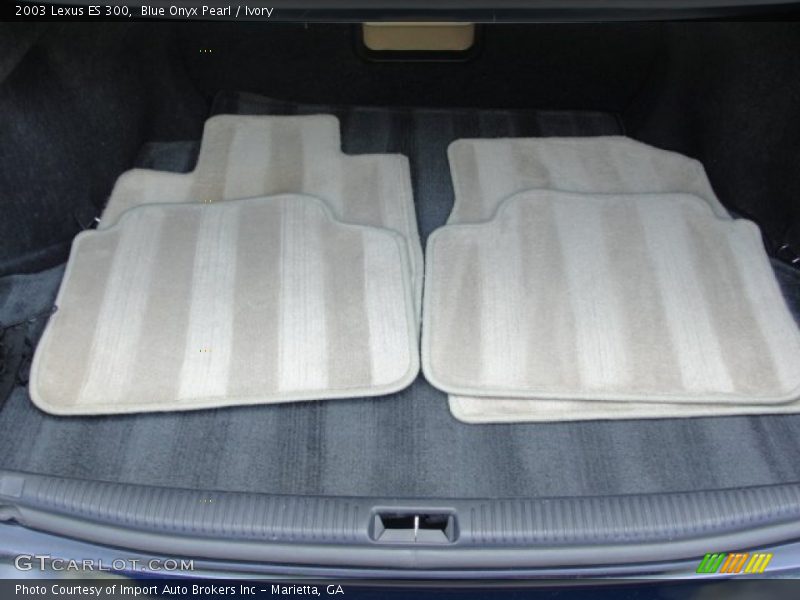 Blue Onyx Pearl / Ivory 2003 Lexus ES 300