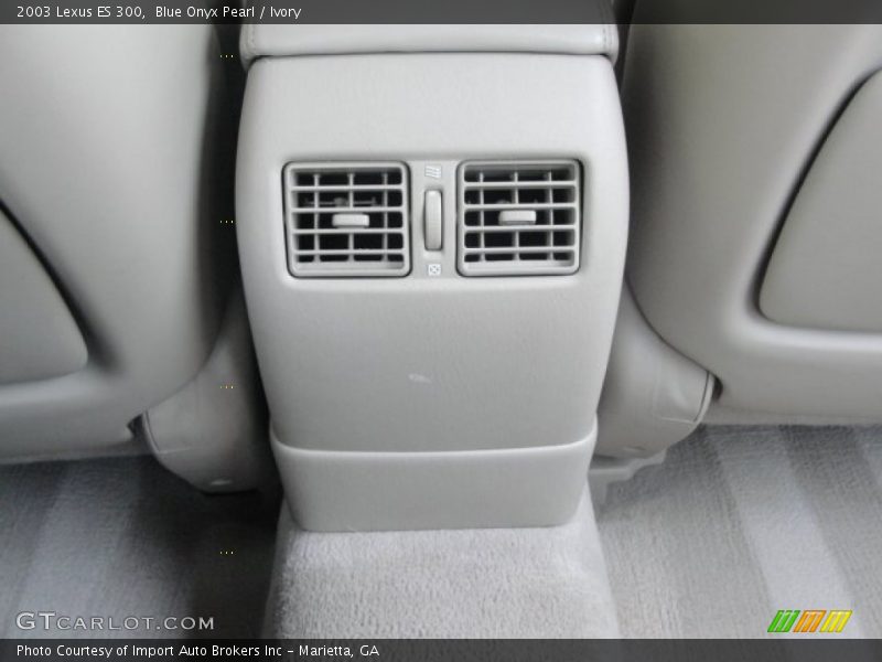 Blue Onyx Pearl / Ivory 2003 Lexus ES 300