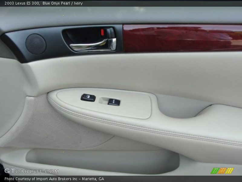 Blue Onyx Pearl / Ivory 2003 Lexus ES 300