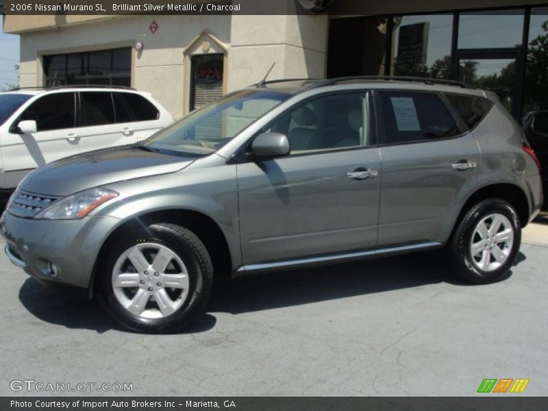 Brilliant Silver Metallic / Charcoal 2006 Nissan Murano SL