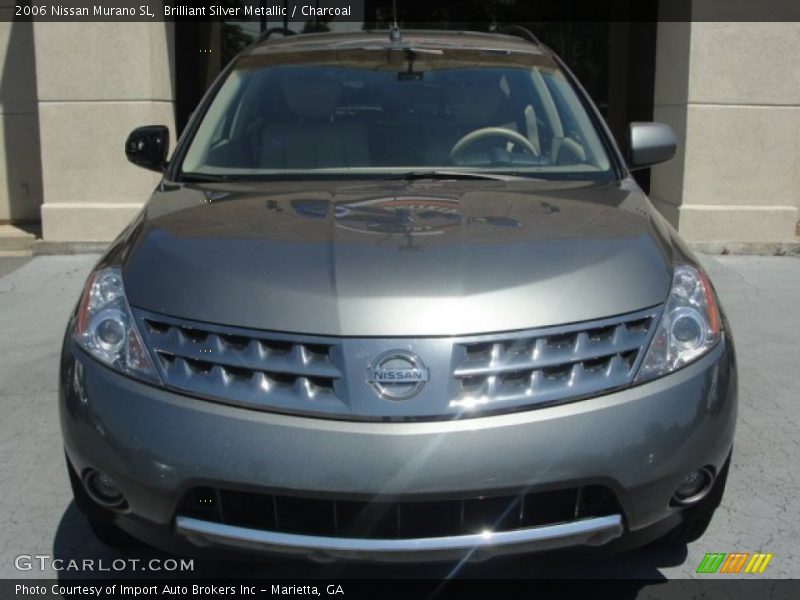 Brilliant Silver Metallic / Charcoal 2006 Nissan Murano SL