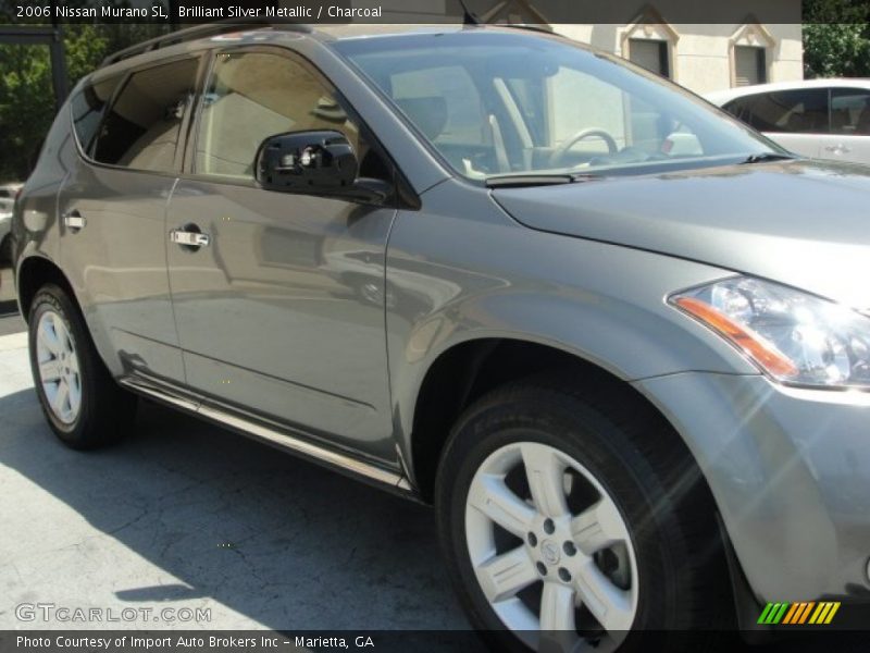 Brilliant Silver Metallic / Charcoal 2006 Nissan Murano SL