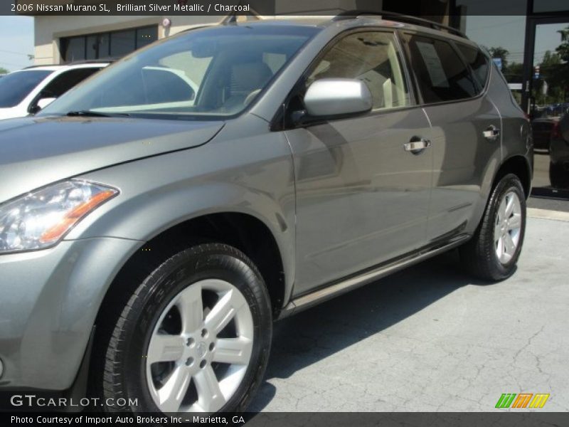 Brilliant Silver Metallic / Charcoal 2006 Nissan Murano SL