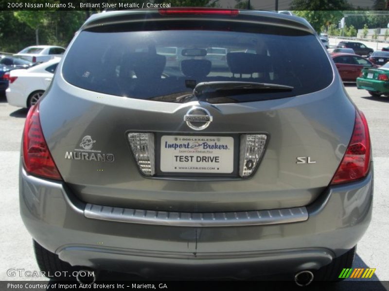 Brilliant Silver Metallic / Charcoal 2006 Nissan Murano SL