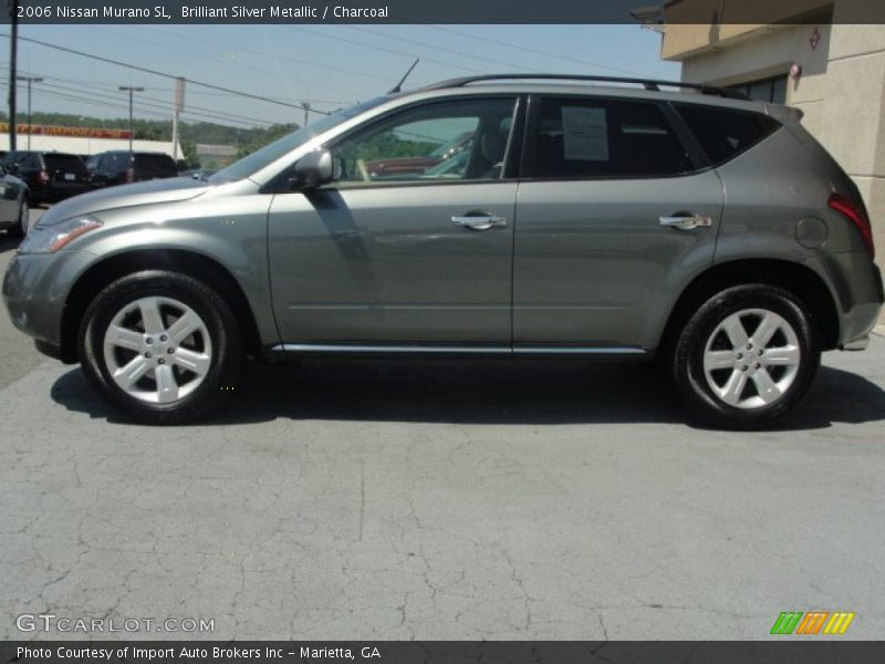 Brilliant Silver Metallic / Charcoal 2006 Nissan Murano SL