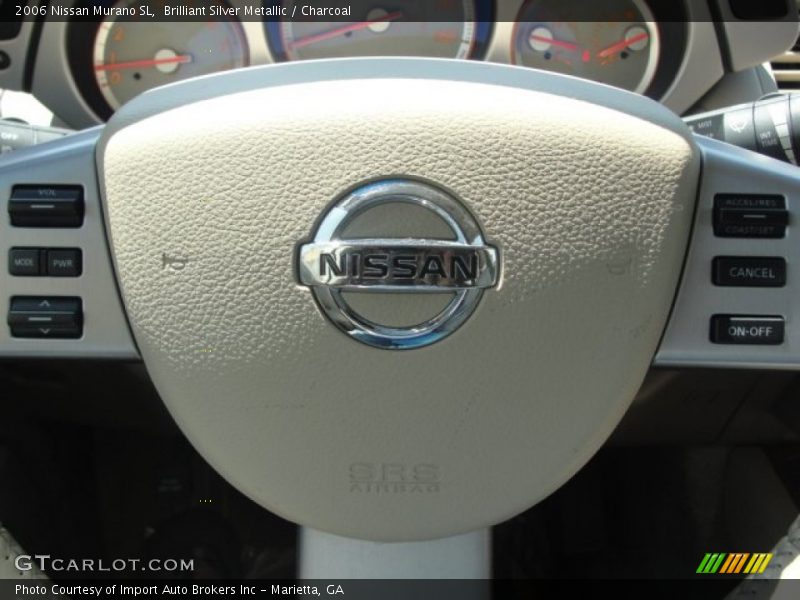 Brilliant Silver Metallic / Charcoal 2006 Nissan Murano SL
