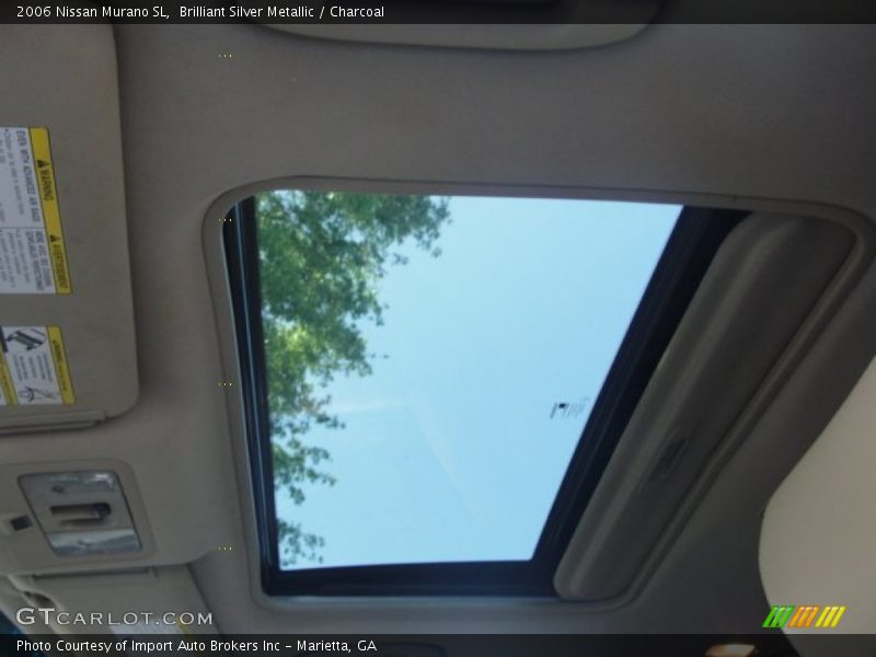 Brilliant Silver Metallic / Charcoal 2006 Nissan Murano SL