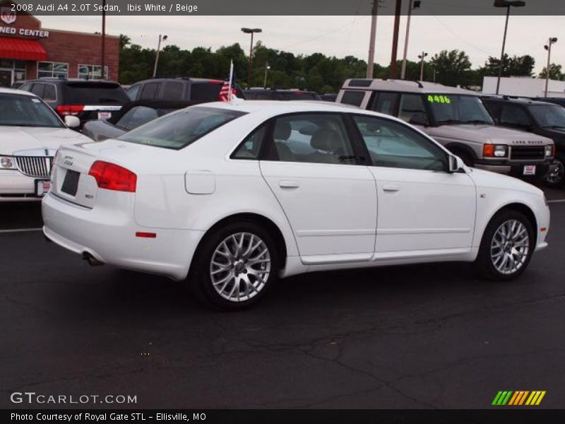 Ibis White / Beige 2008 Audi A4 2.0T Sedan