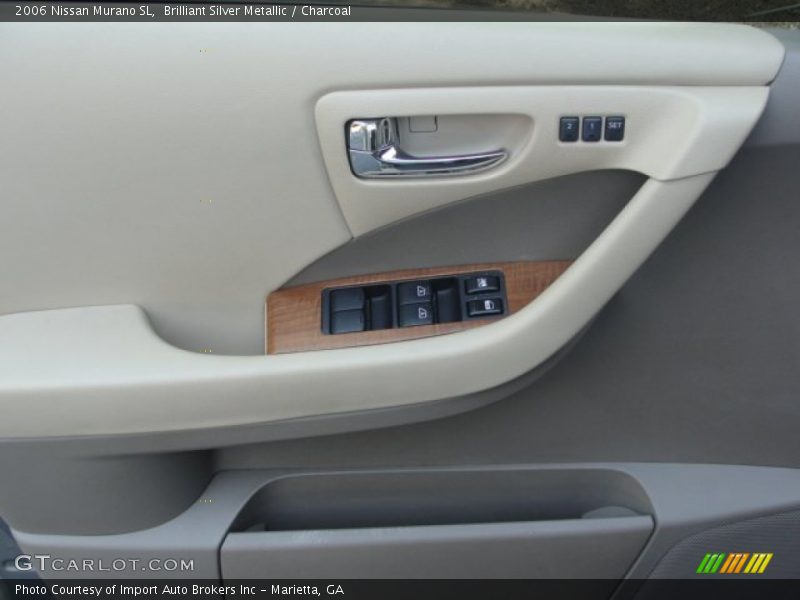 Brilliant Silver Metallic / Charcoal 2006 Nissan Murano SL