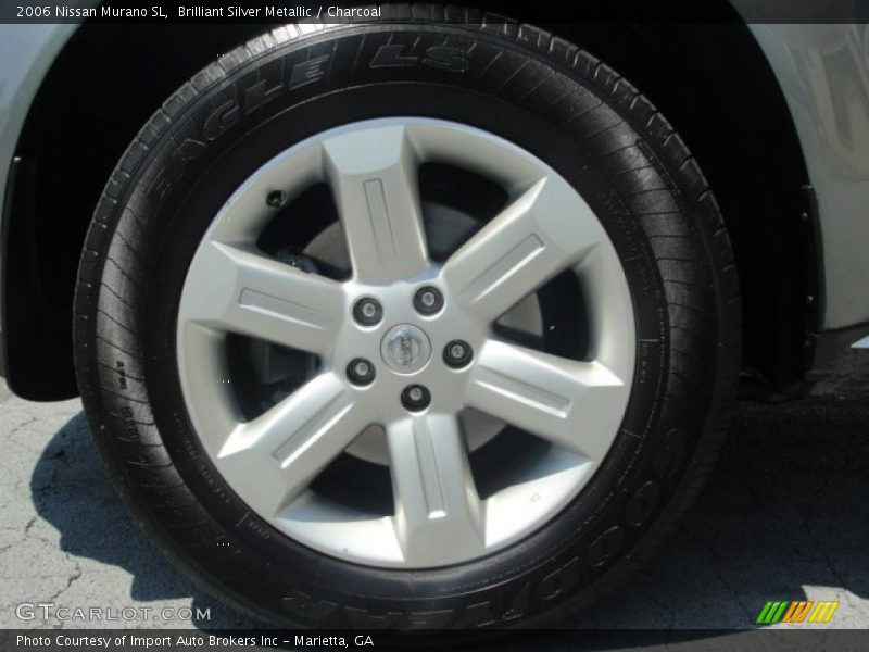 Brilliant Silver Metallic / Charcoal 2006 Nissan Murano SL