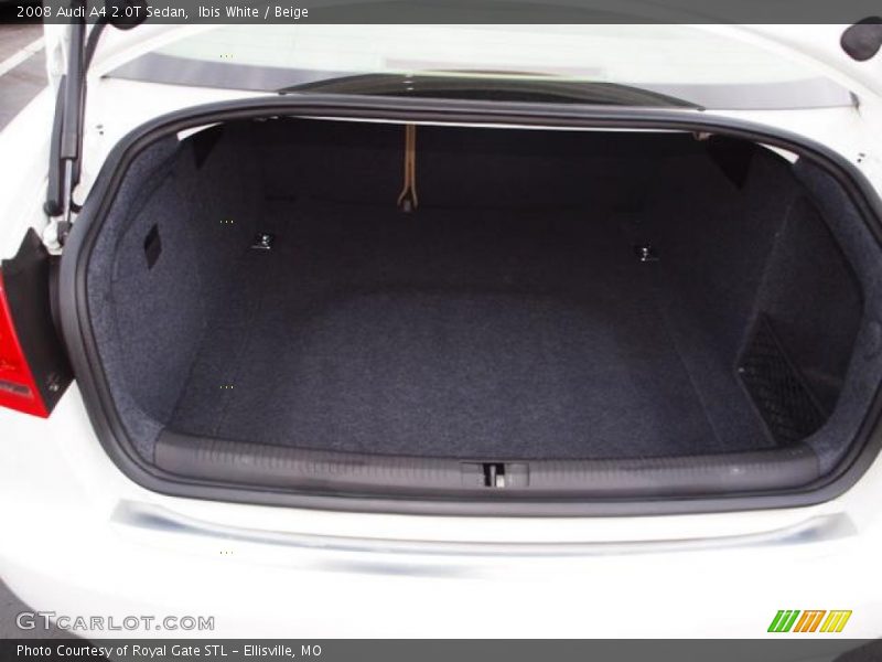 Ibis White / Beige 2008 Audi A4 2.0T Sedan