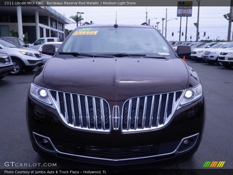 Bordeaux Reserve Red Metallic / Medium Light Stone 2011 Lincoln MKX FWD
