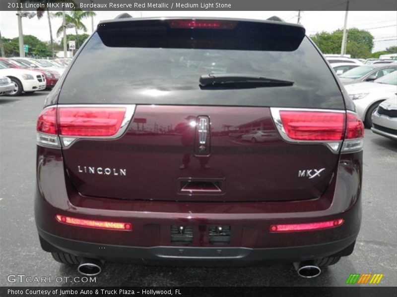 Bordeaux Reserve Red Metallic / Medium Light Stone 2011 Lincoln MKX FWD