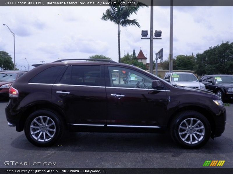 Bordeaux Reserve Red Metallic / Medium Light Stone 2011 Lincoln MKX FWD