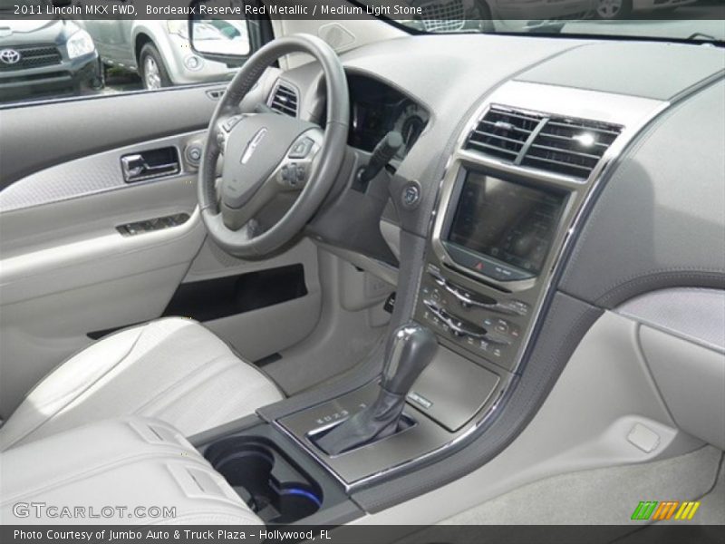 Bordeaux Reserve Red Metallic / Medium Light Stone 2011 Lincoln MKX FWD
