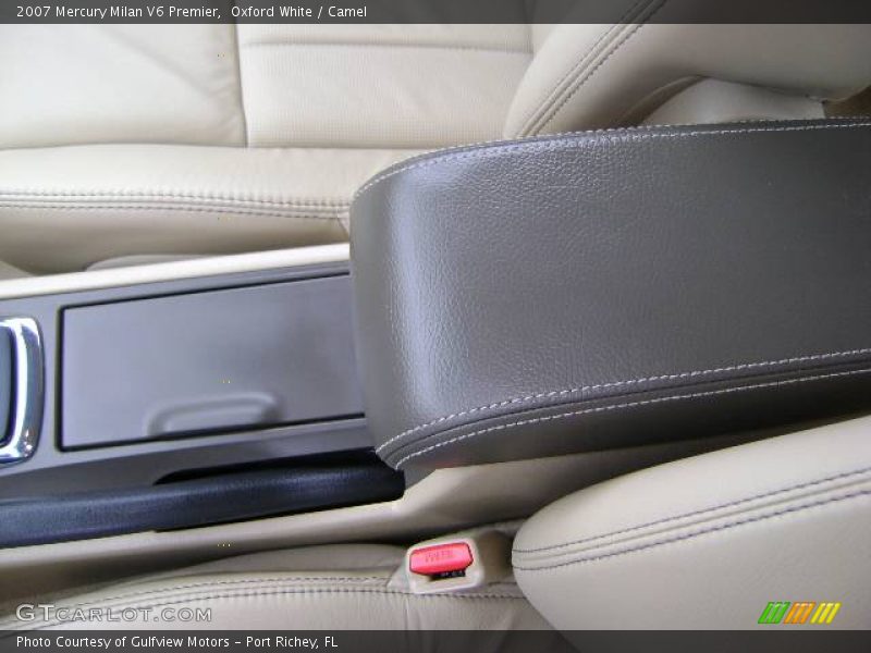 Oxford White / Camel 2007 Mercury Milan V6 Premier