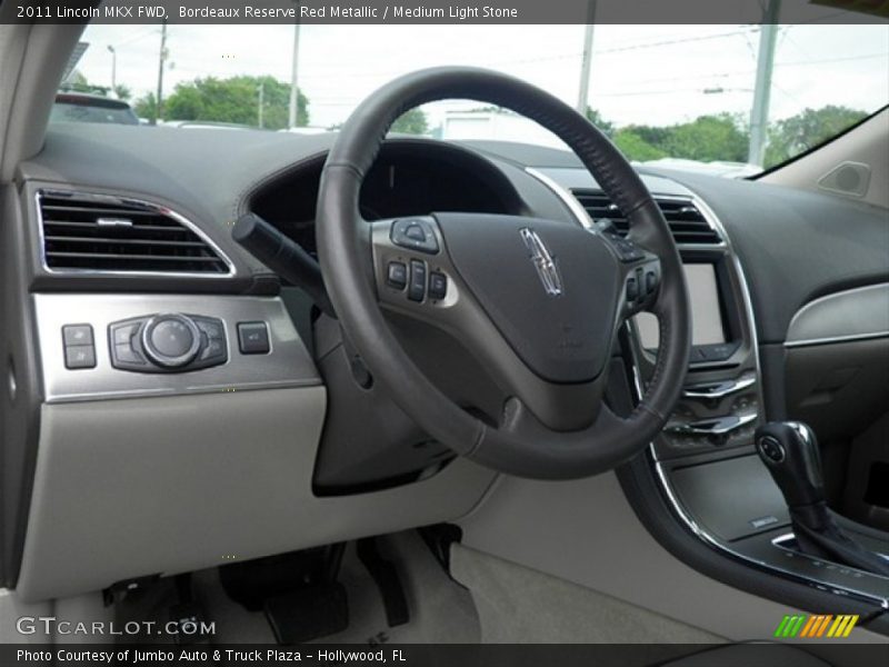 Bordeaux Reserve Red Metallic / Medium Light Stone 2011 Lincoln MKX FWD