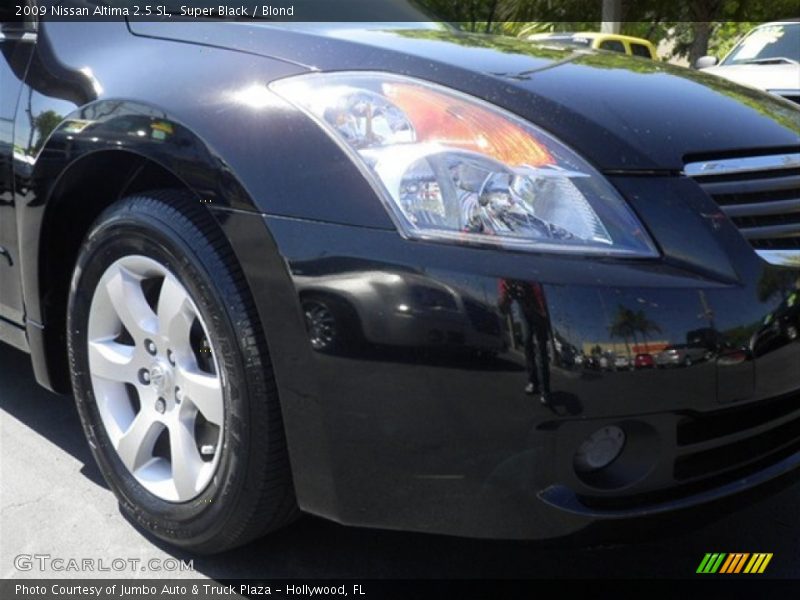 Super Black / Blond 2009 Nissan Altima 2.5 SL