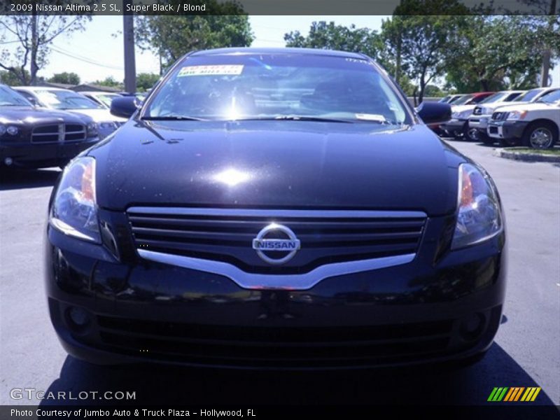 Super Black / Blond 2009 Nissan Altima 2.5 SL