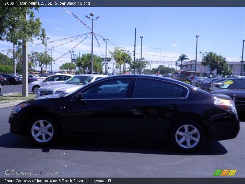 Super Black / Blond 2009 Nissan Altima 2.5 SL