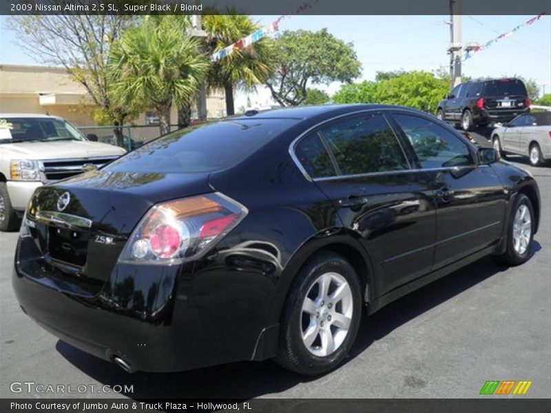 Super Black / Blond 2009 Nissan Altima 2.5 SL