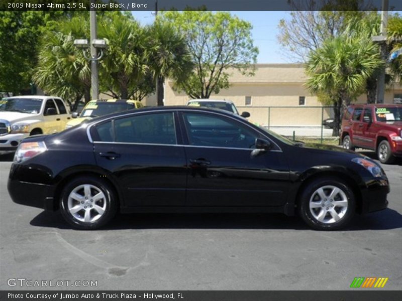 Super Black / Blond 2009 Nissan Altima 2.5 SL