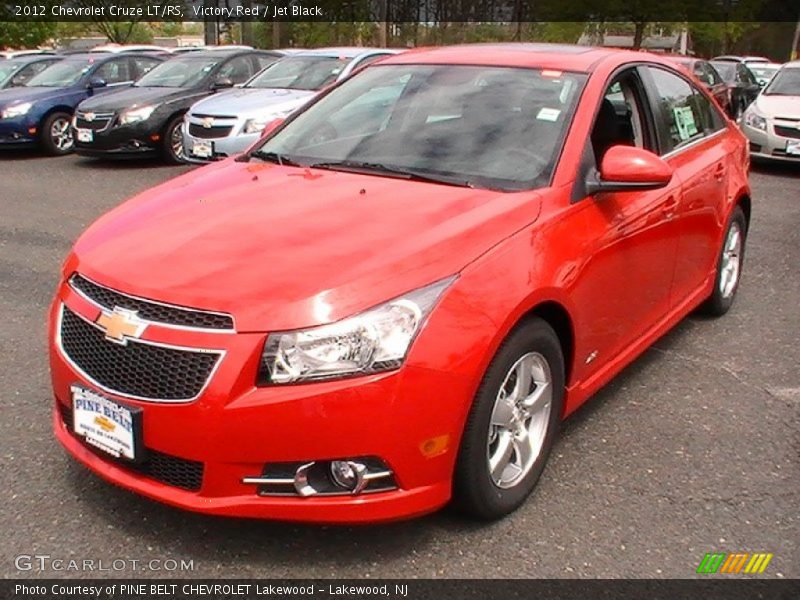 Victory Red / Jet Black 2012 Chevrolet Cruze LT/RS