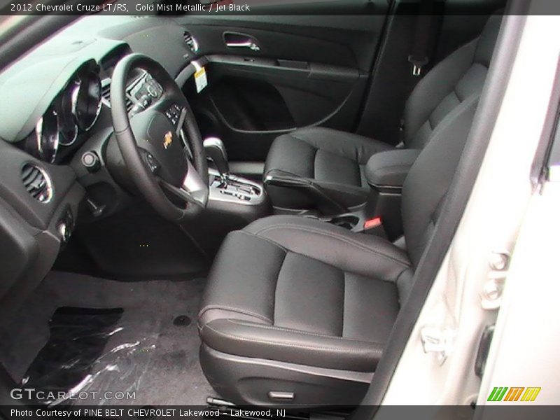 Gold Mist Metallic / Jet Black 2012 Chevrolet Cruze LT/RS