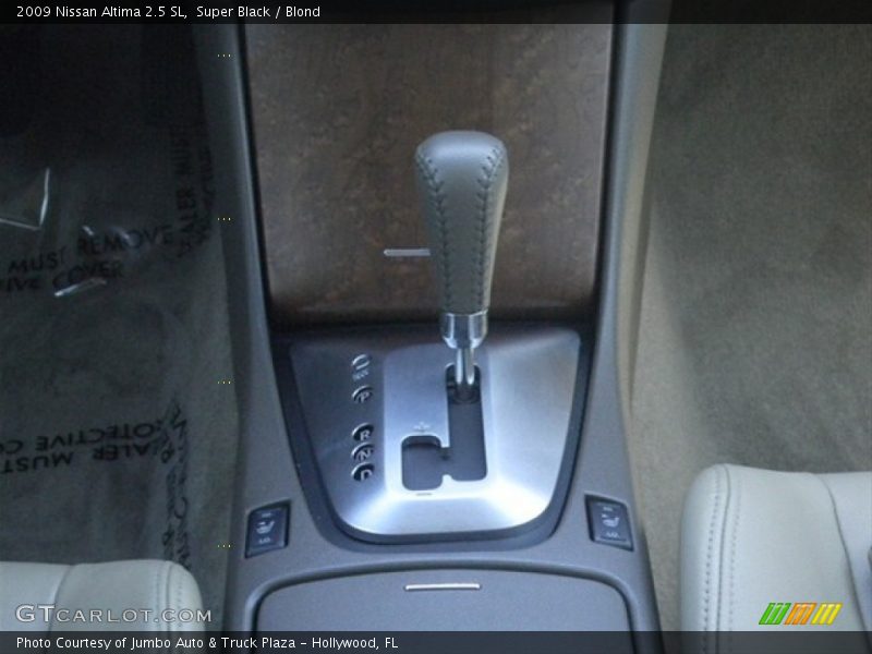 Super Black / Blond 2009 Nissan Altima 2.5 SL
