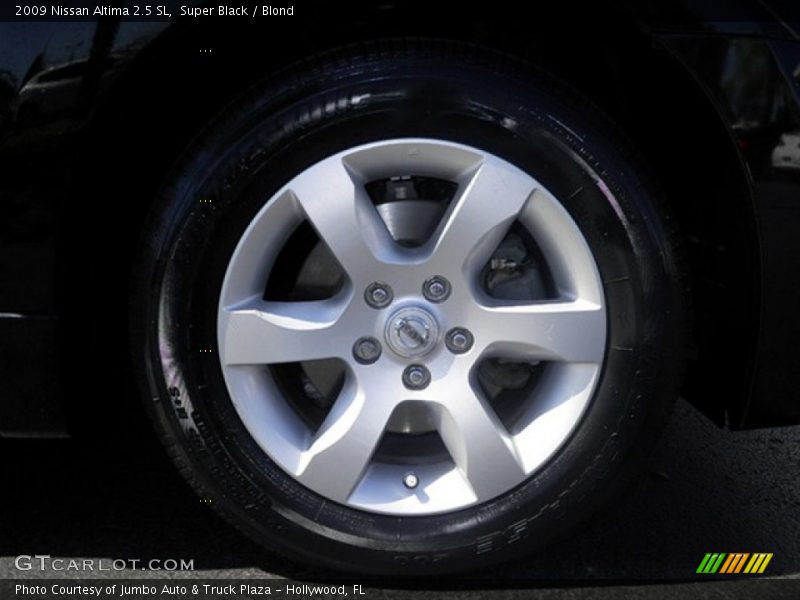 Super Black / Blond 2009 Nissan Altima 2.5 SL
