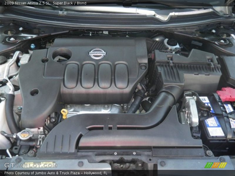 Super Black / Blond 2009 Nissan Altima 2.5 SL