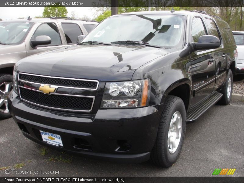 Black / Ebony 2012 Chevrolet Suburban LS