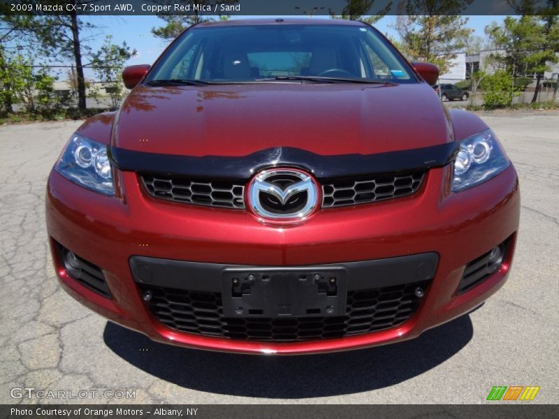 Copper Red Mica / Sand 2009 Mazda CX-7 Sport AWD