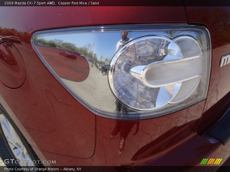 Copper Red Mica / Sand 2009 Mazda CX-7 Sport AWD