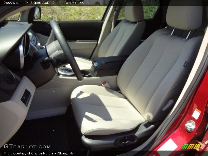Copper Red Mica / Sand 2009 Mazda CX-7 Sport AWD