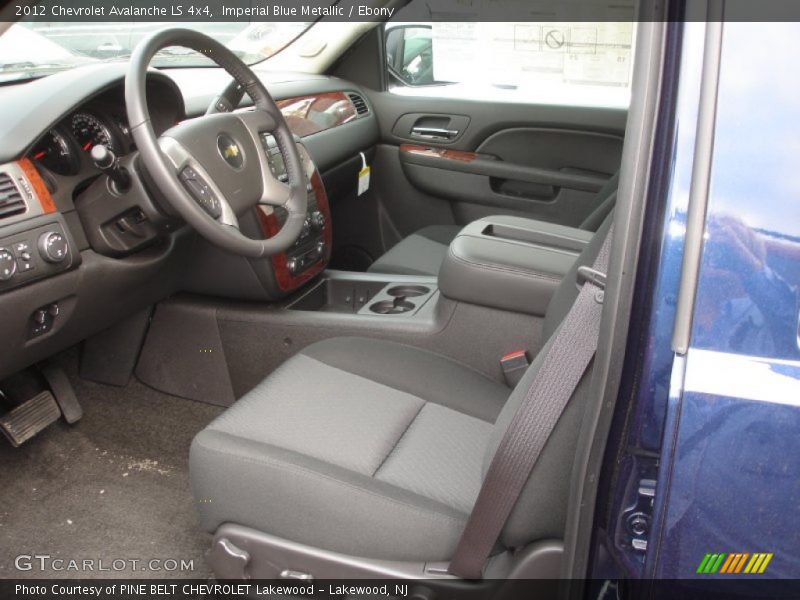 Imperial Blue Metallic / Ebony 2012 Chevrolet Avalanche LS 4x4