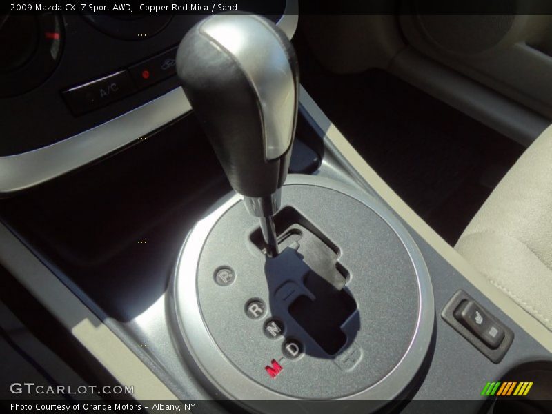 Copper Red Mica / Sand 2009 Mazda CX-7 Sport AWD