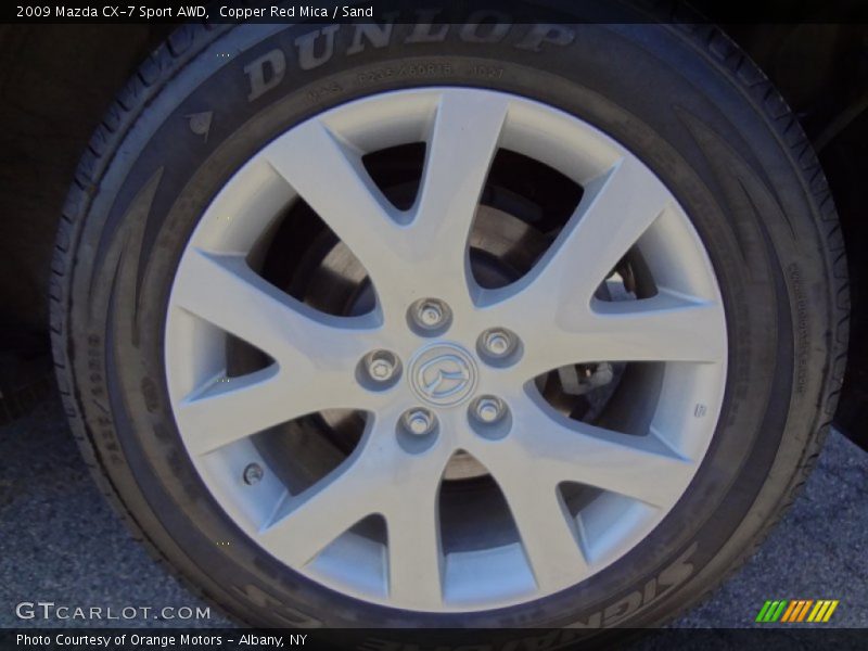 Copper Red Mica / Sand 2009 Mazda CX-7 Sport AWD
