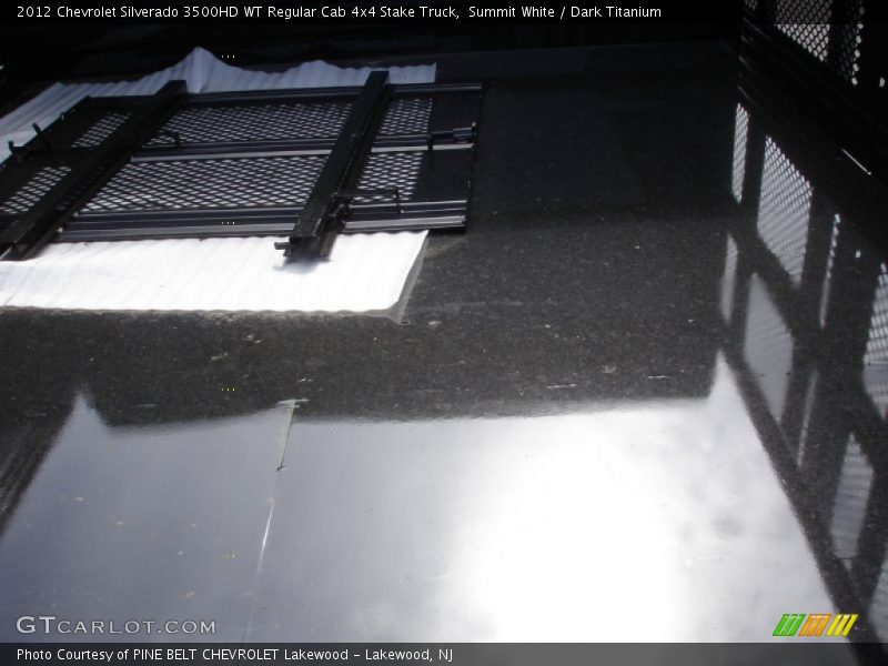 Summit White / Dark Titanium 2012 Chevrolet Silverado 3500HD WT Regular Cab 4x4 Stake Truck