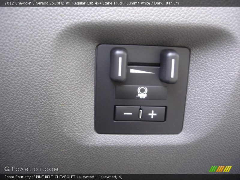 Summit White / Dark Titanium 2012 Chevrolet Silverado 3500HD WT Regular Cab 4x4 Stake Truck