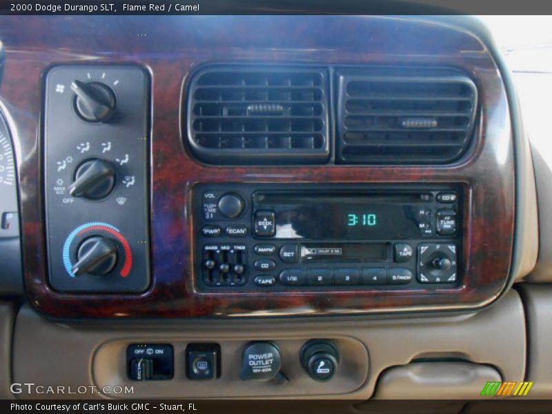 Flame Red / Camel 2000 Dodge Durango SLT