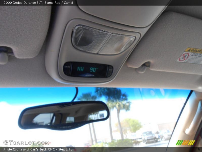 Flame Red / Camel 2000 Dodge Durango SLT