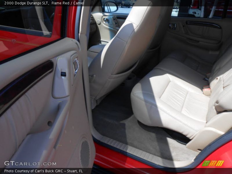 Flame Red / Camel 2000 Dodge Durango SLT