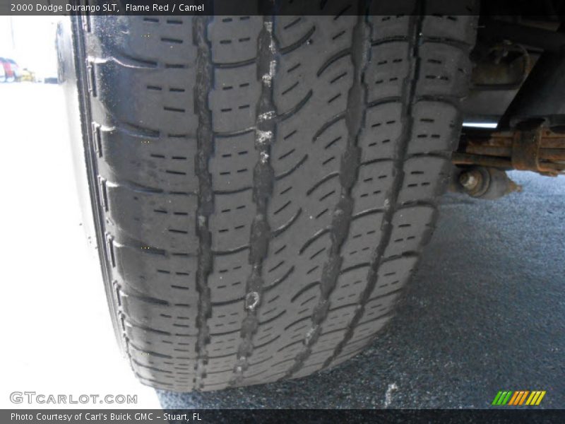 Flame Red / Camel 2000 Dodge Durango SLT