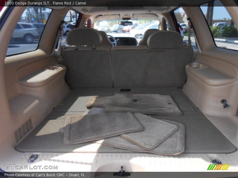Flame Red / Camel 2000 Dodge Durango SLT