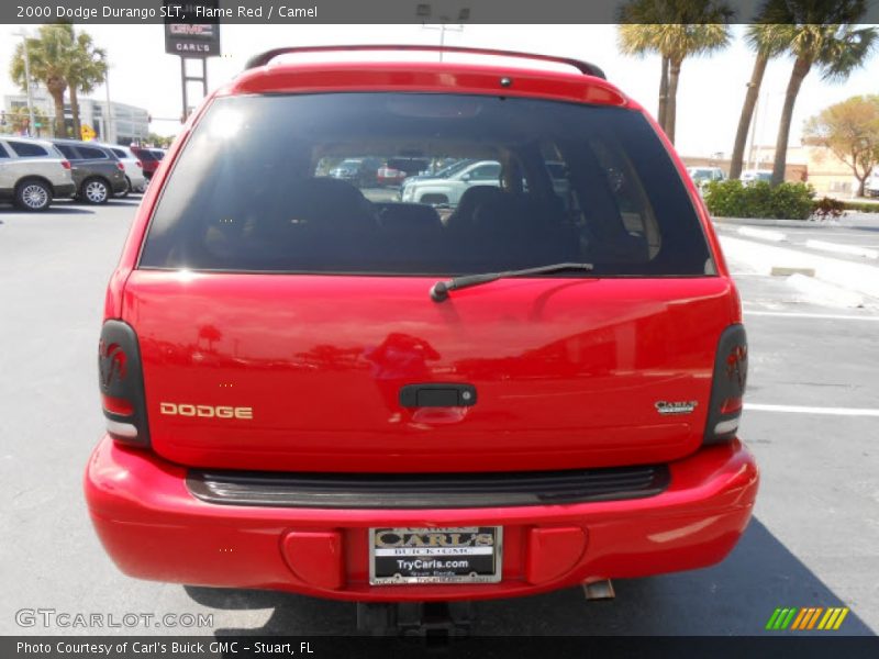 Flame Red / Camel 2000 Dodge Durango SLT