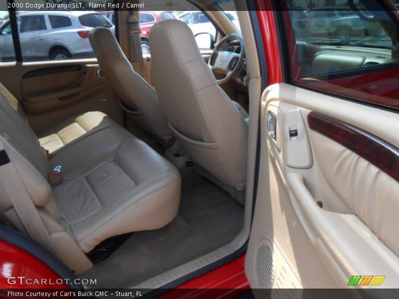 Flame Red / Camel 2000 Dodge Durango SLT